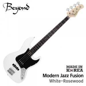 Beyond 비욘드 베이스기타 Modern Jazz Bass FUSION White(R)뮤직메카